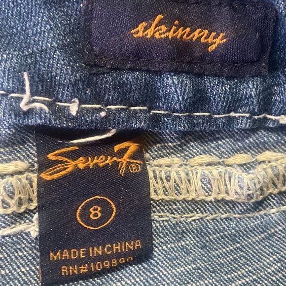 Seven 7 Skinny Women Jeans Size 8 - Picture 16 of 16